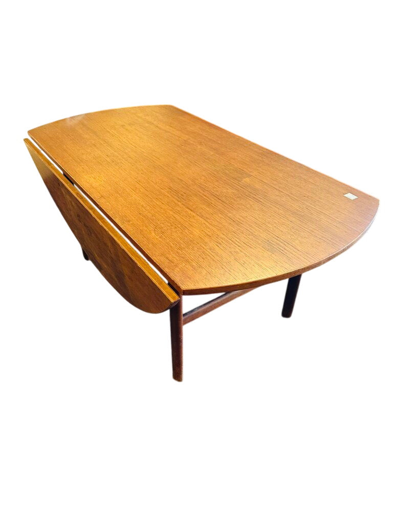 Folk Ohlsson Tingstroms Teak Drop Leaf Table (Made in Sweden) 51x25 (open 51x50)