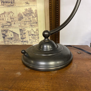 Pottery Barn Desk Lamp w/ Milk Glass Shade