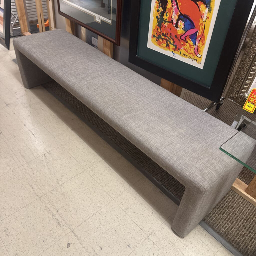 Upholstered Bench 80" W.