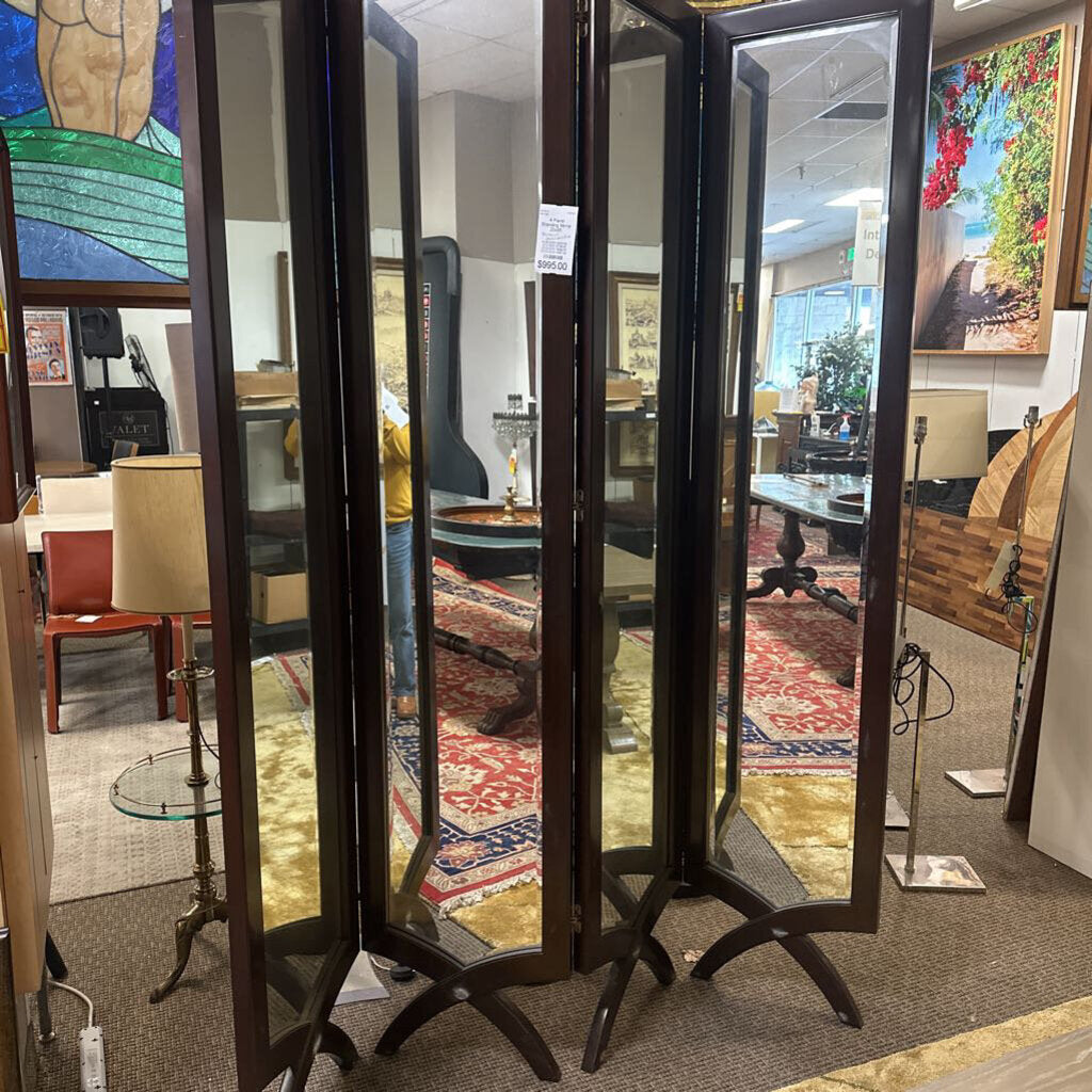 4 Panel Standing Mirror 20x95
