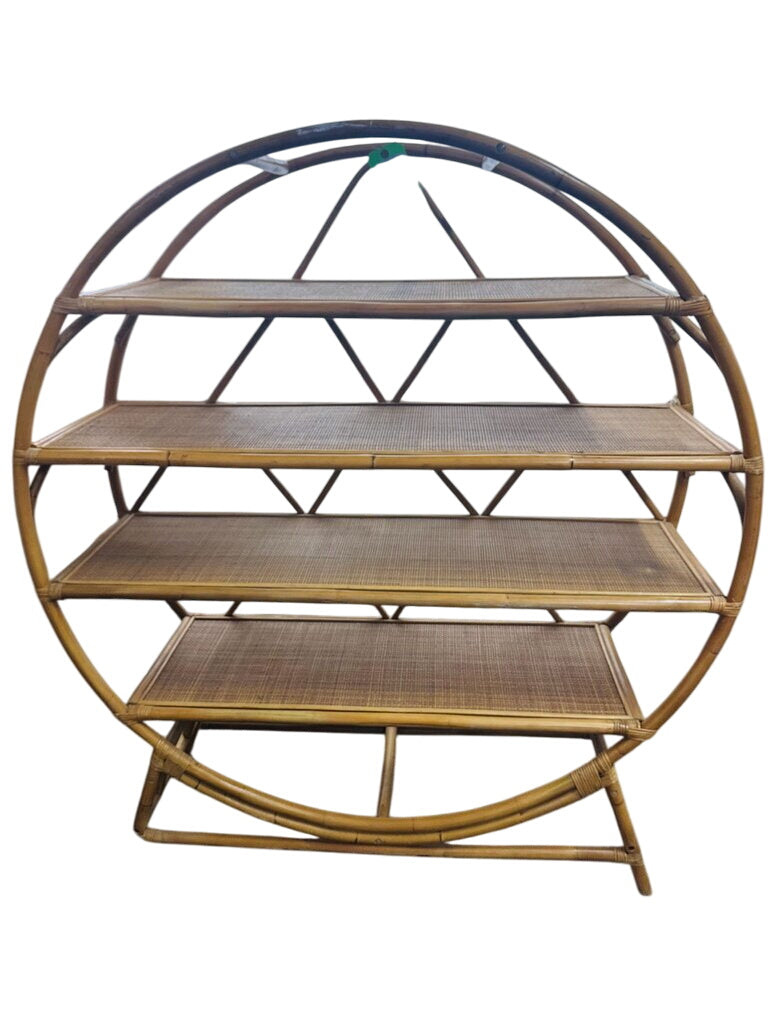 Bamboo Shelf Unit 57x19x64