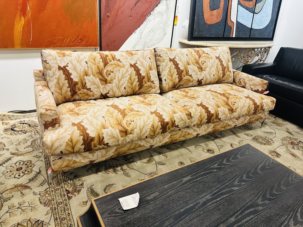 Daniels's Design House Custom Upholstered Sofa 99" W.