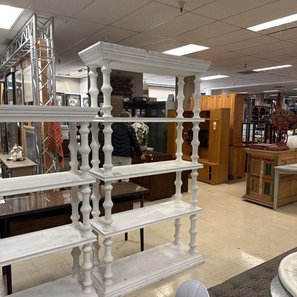 Wooden Shelf unit 46x16x85