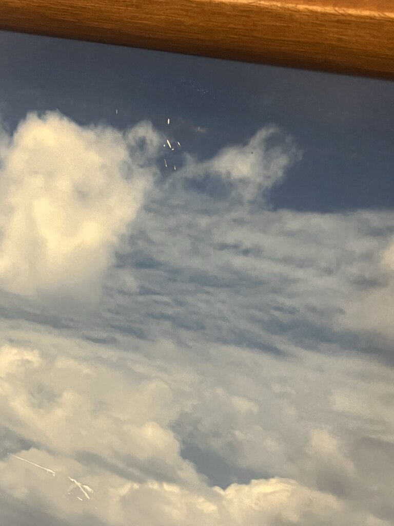 Adirondack Chairs Framed Beach Scene Artwork 77x46