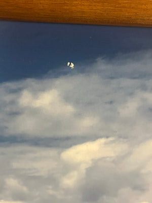 Adirondack Chairs Framed Beach Scene Artwork 77x46