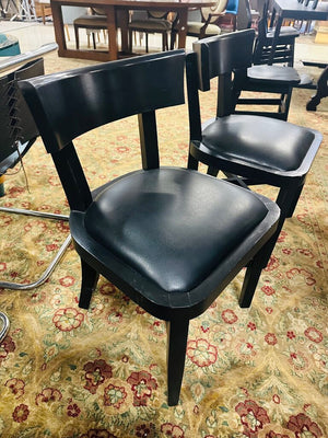 Black Dining Chairs (Set of 8)