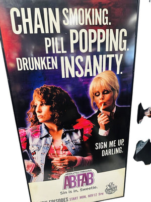 "Absolutely Fabulous" Framed Movie Poster 26x50