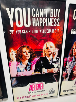 "Absolutely Fabulous" Framed Movie Poster 26x50