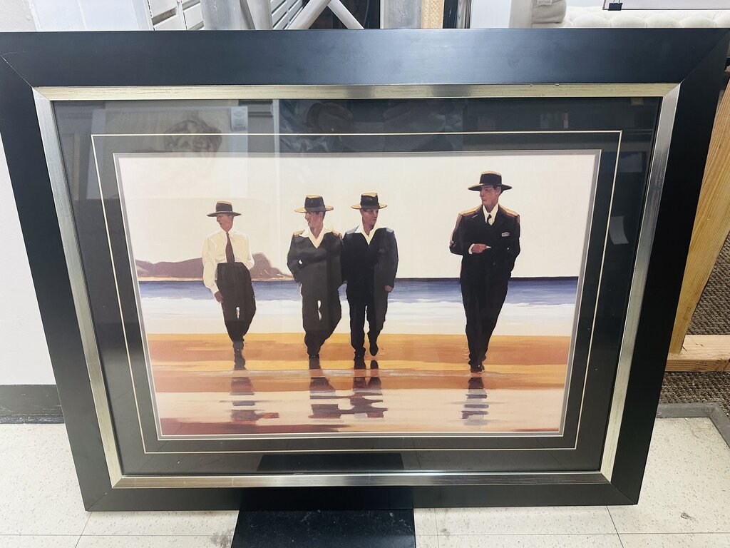 Jack Vettriano "The Billy Boys" Framed Print 30x38
