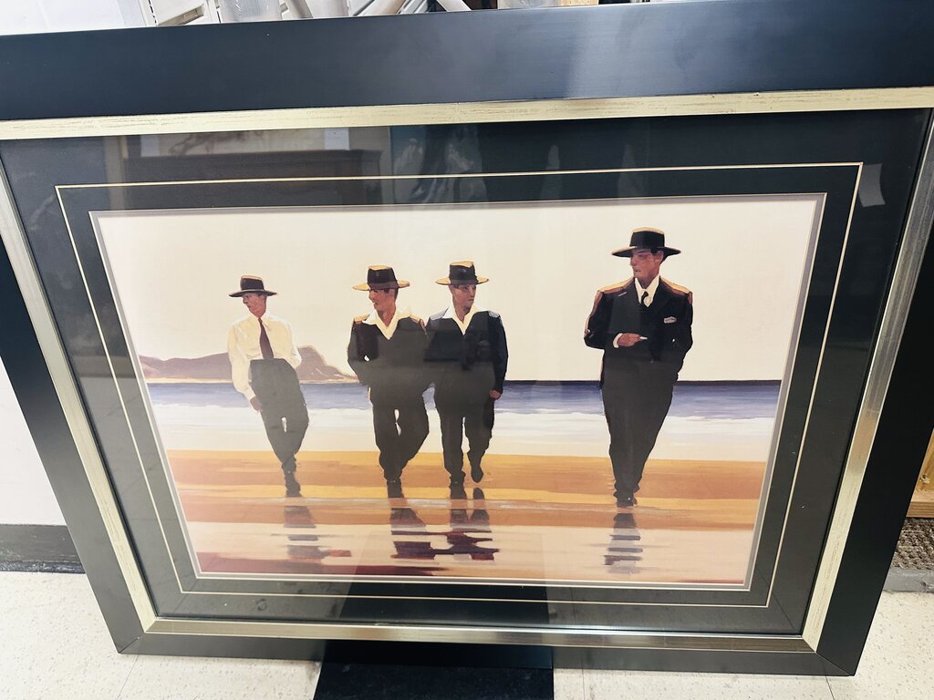 Jack Vettriano "The Billy Boys" Framed Print 30x38