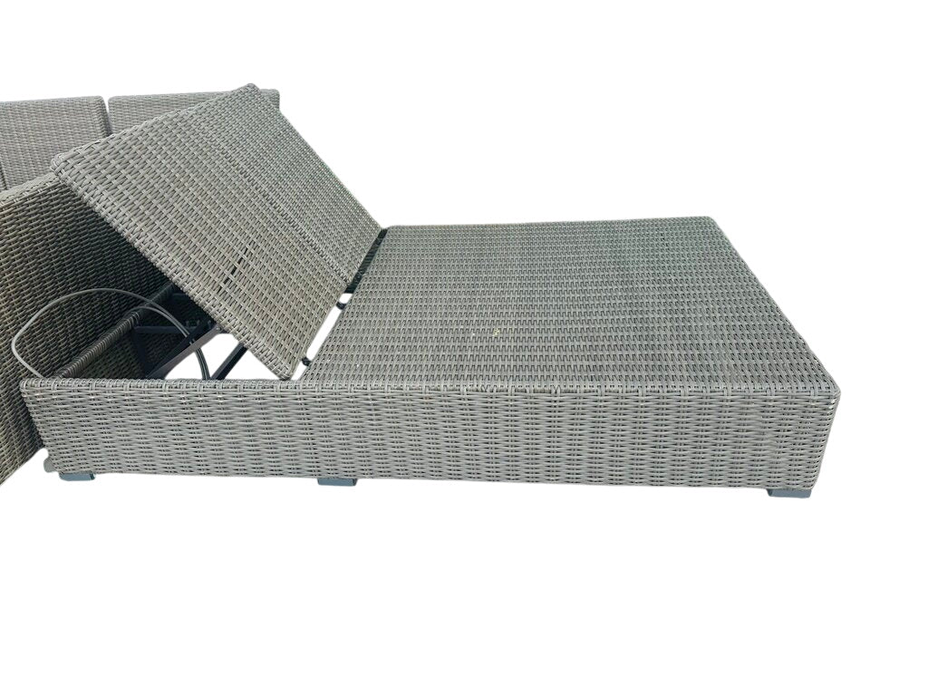 Patio Wicker Double Chaise by Miss Daisy's Consignment & Auction House