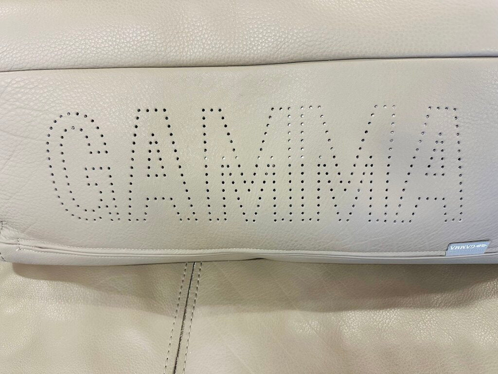 GAMMA Sunset Italian Leather Sectional Sofa Orig. $15500 (115x95)