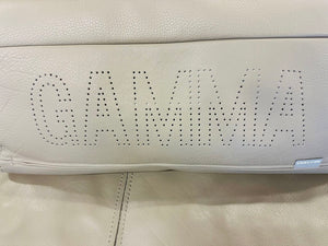 GAMMA Sunset Italian Leather Sectional Sofa Orig. $15500 (115x95)