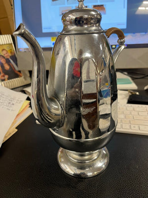 Continental Silver Co Wrapped Handle Tea Pot 1930
