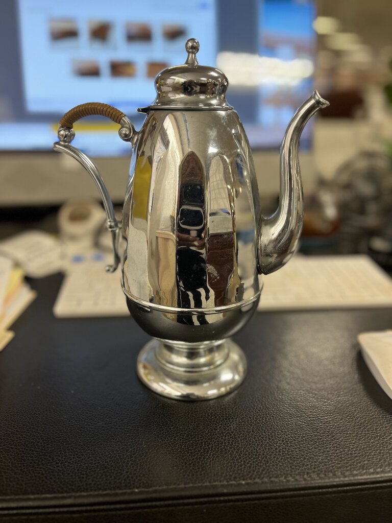 Continental Silver Co Wrapped Handle Tea Pot 1930