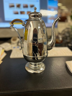 Continental Silver Co Wrapped Handle Tea Pot 1930
