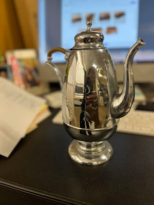 Continental Silver Co Wrapped Handle Tea Pot 1930