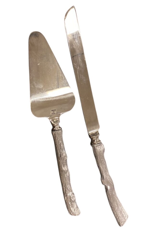 Pie/ Cake Serving Set Branch Design (2 pcs)