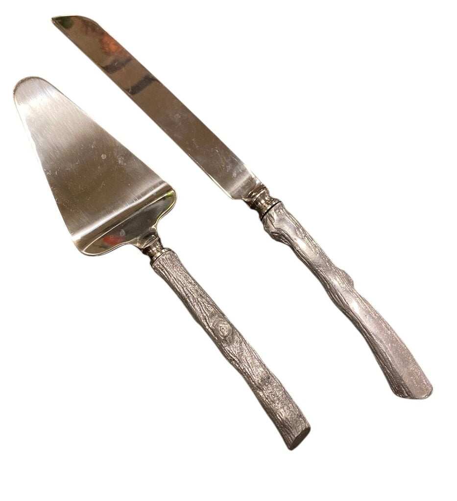 Pie/ Cake Serving Set Branch Design (2 pcs)