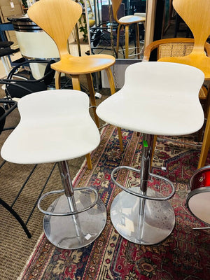 Room & Board Leo Swivel Stools (pair) Orig $1300