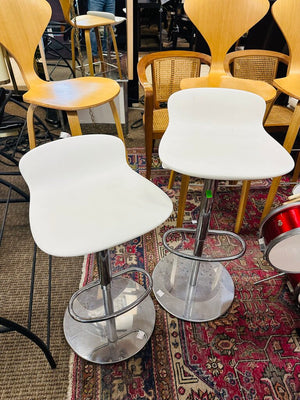 Room & Board Leo Swivel Stools (pair) Orig $1300