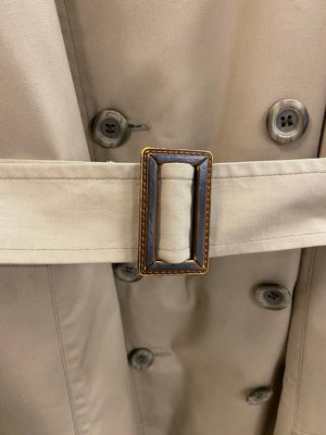 London Fog Khaki Trench Coat (Size 38)