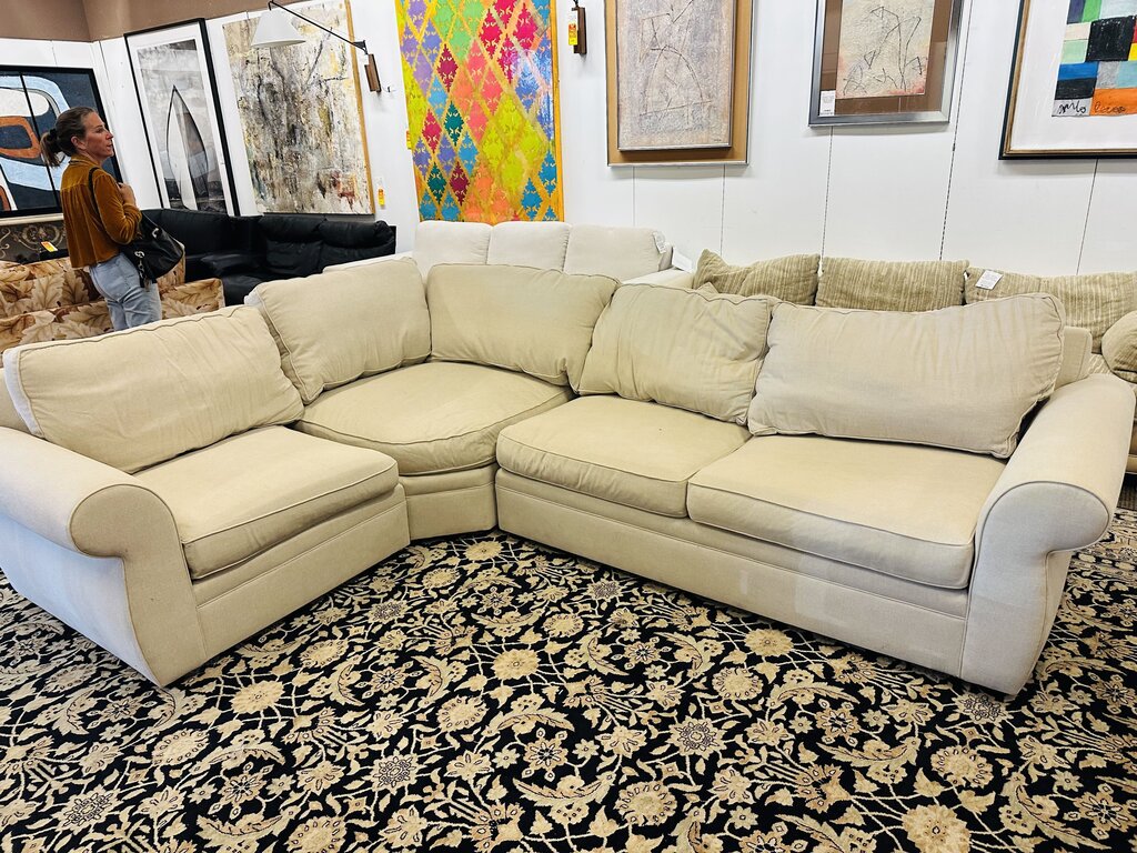 Pottery Barn Wedge Sectional