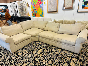 Pottery Barn Wedge Sectional