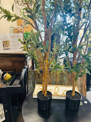 Faux Olive Tree in Pot by Miss Daisy's Consignment & Auction House