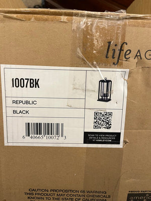 Republic 1107 Medium Pier Mount Lantern NEW IN BOX