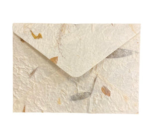 Handmade Botanical Plant Fiber Stationary Set (Set of 15 Cards & Envelopes) by Miss Daisy's Consignment & Auction House