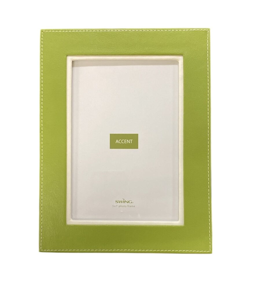Swing Green & White Photo Frame 5x7 NEW