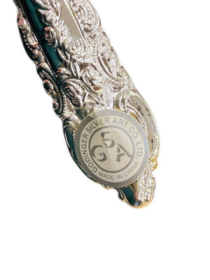 Silver Treasures by Godinger Spread Knifes w/ Velvet Box (Set of 4) NEW