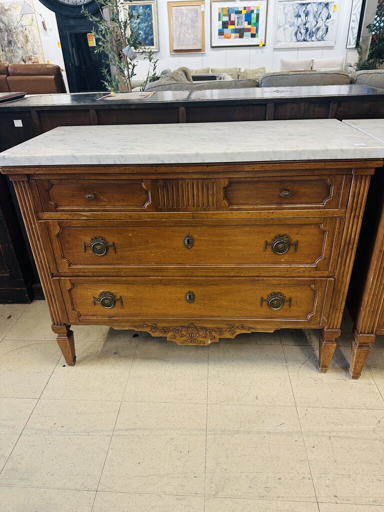 Italian 2 Drawer Commodes (pair)