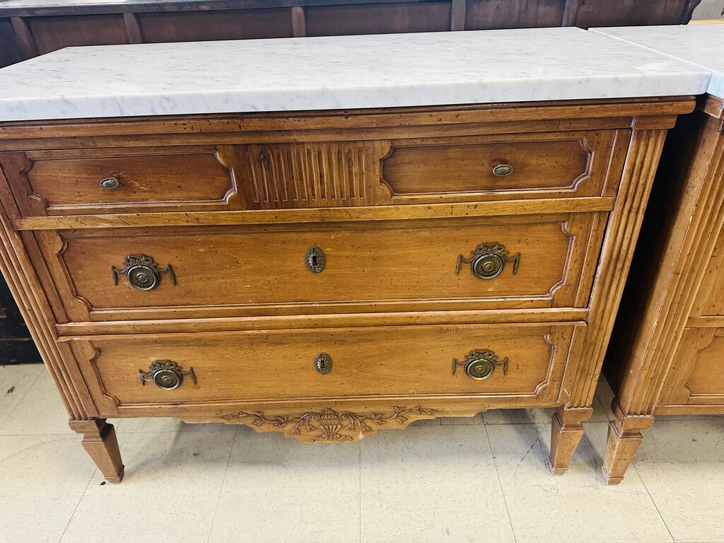 Italian 2 Drawer Commodes (pair)