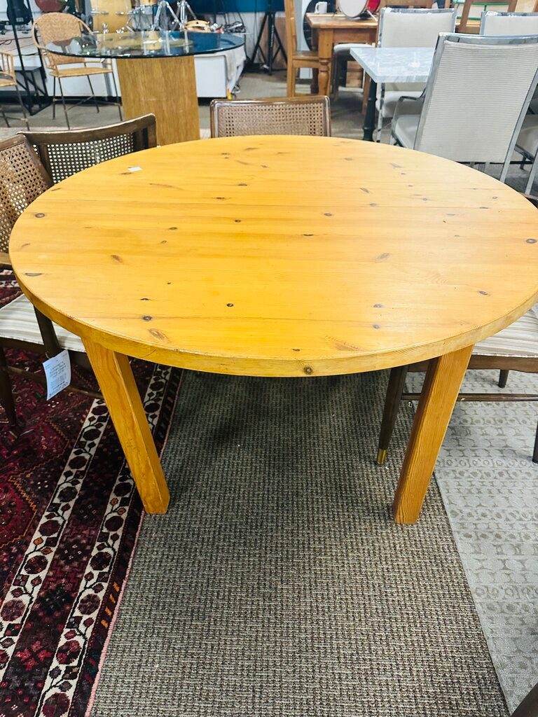 Pine Dining Table With Leaf