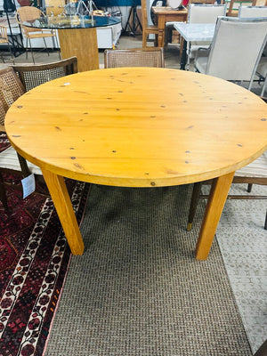 Pine Dining Table With Leaf