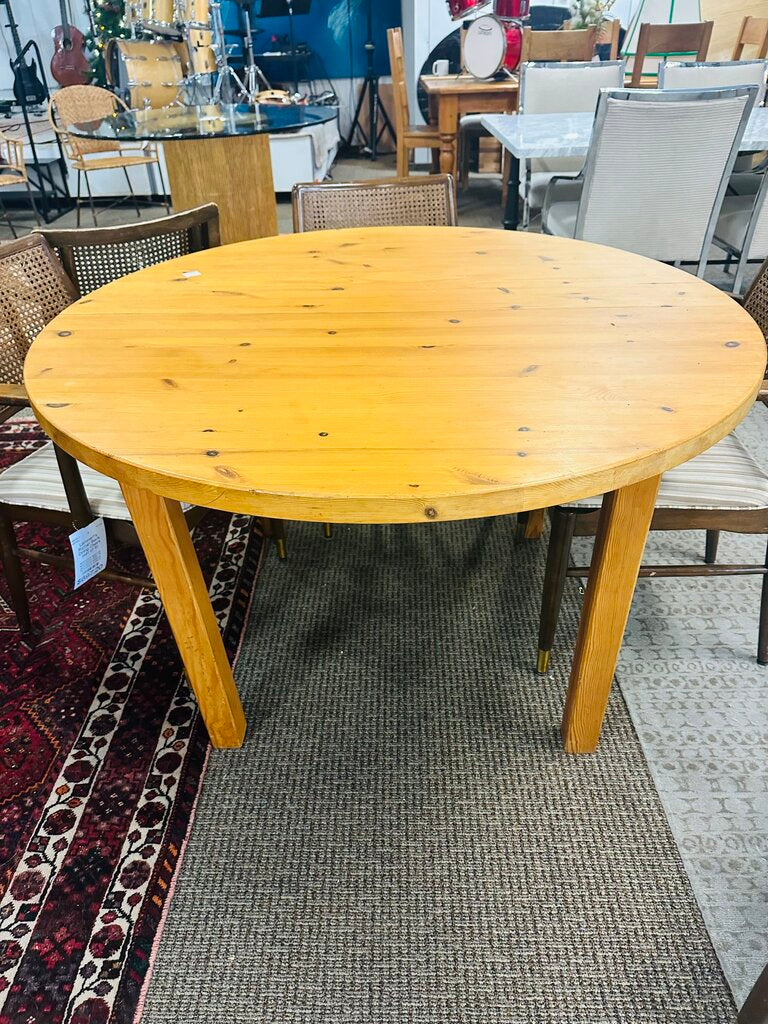 Pine Dining Table With Leaf