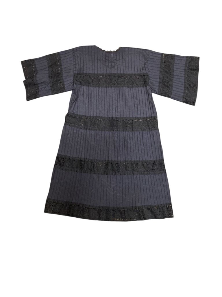 Black Lace Button Up Dress / Cover Up by Miss Daisy's Consignment & Auction House