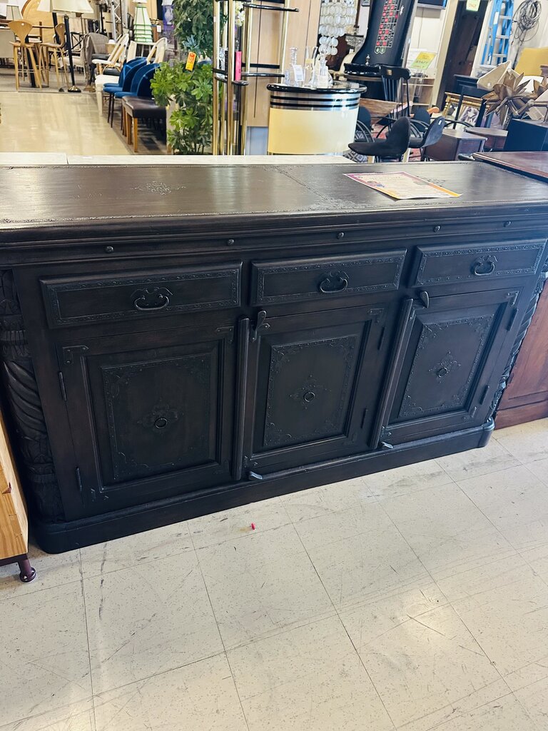 Carved Sideboard Credenza 20x64x36