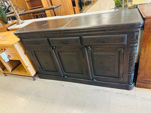 Carved Sideboard Credenza 20x64x36