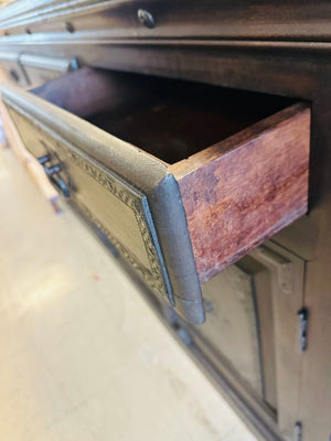 Carved Sideboard Credenza 20x64x36