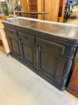 Carved Sideboard Credenza 20x64x36