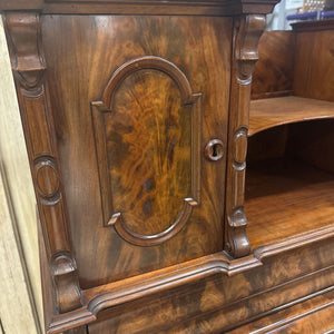 Biedermeier Rolltop Secretary Desk Antique Vintage