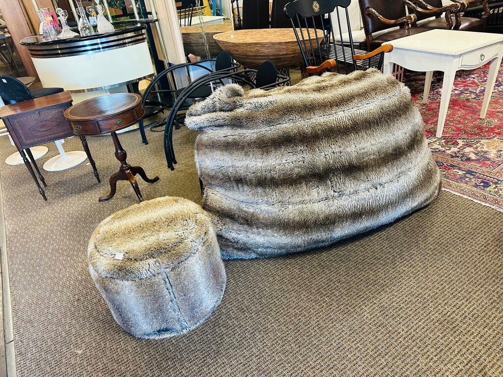 Lovesac Bean Bag & Ottoman