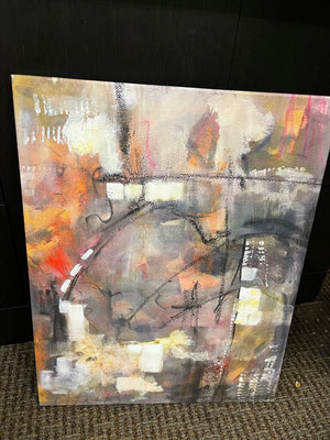 Grace Carol Bomer Style Stretched Canvas Art 16x2