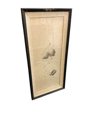 Signed Pomegranates Panel Archival Fiber Paper