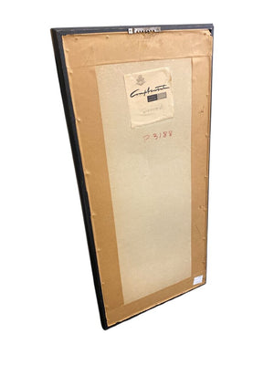 Signed Pomegranates Panel Archival Fiber Paper