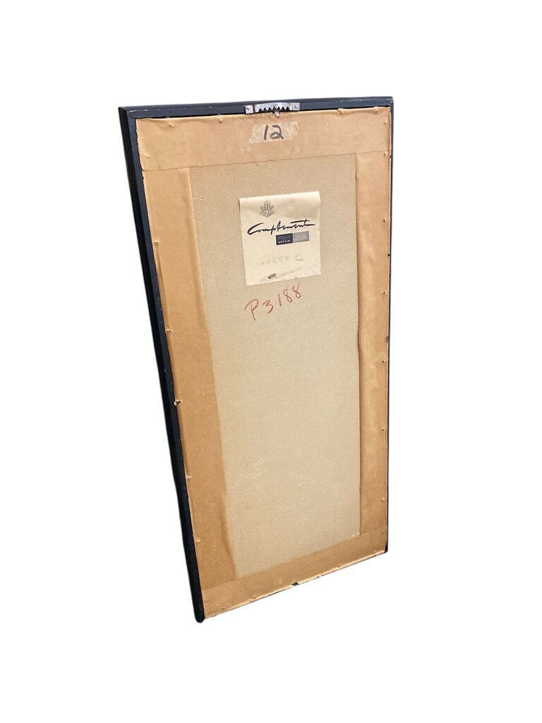 Pomegranates on Textured Fiber Paper Panel