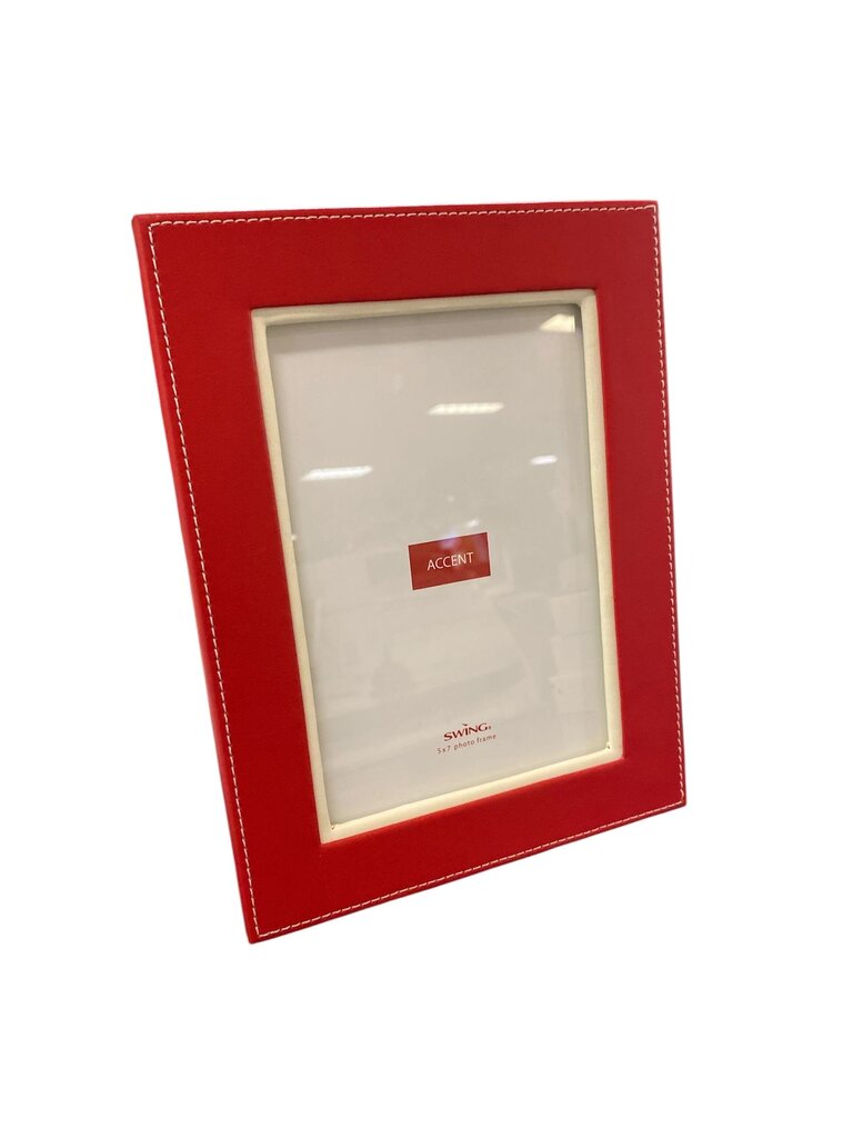 Swing Red & White Photo Frame 5x7 NEW